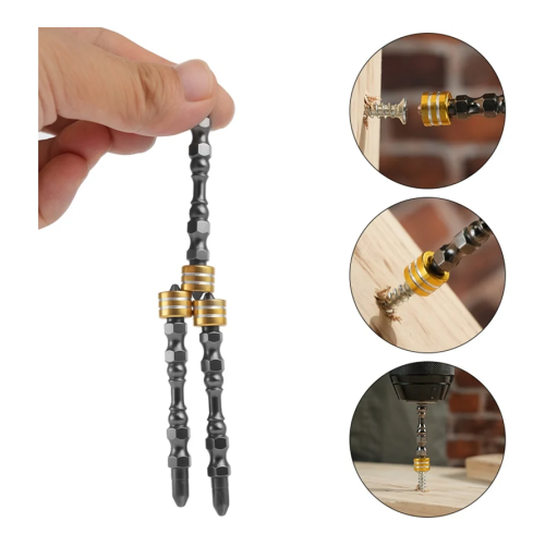 Бита Deli YS EDL255065, с ограничителем, 10 шт., PH2 x 65 мм, для ГКЛ фото 4