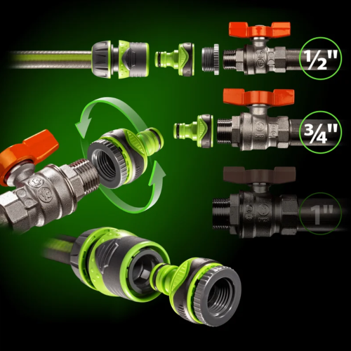 Адаптер Amigo Grande 79024, 1/2-3/4", внутренняя резьба фото 5