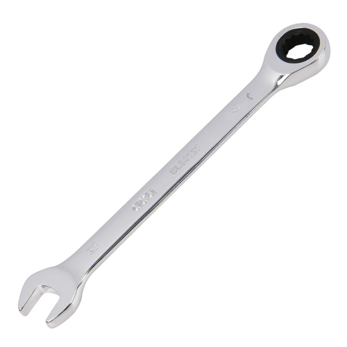 Ключ комбинированный Deli YS EDL34127, 27 мм, с трещоткой, 72 зуба