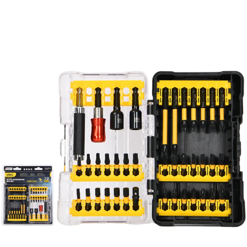 Набор ударных бит Deli YS EDL251203, с держателем, 39 шт. фото 2