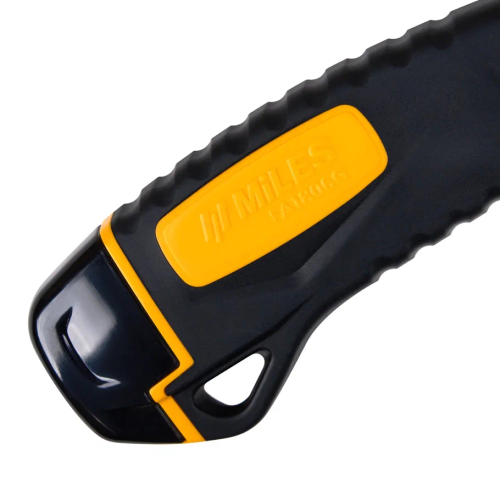 Нож строительный Miles "FA1806G/Y", 18 мм, усиленный фото 10