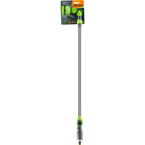 Распылитель телескопический Amigo Grande 79339, 2/4", серый, зеленый фото 11