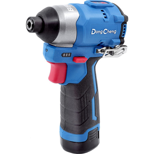 Аккумуляторный шуруповерт DongCheng DCPL04-8 (TYPE EK), 12 В, 140 Нм, 2 АКБ, 2 Ач, З/У 3 А фото 3