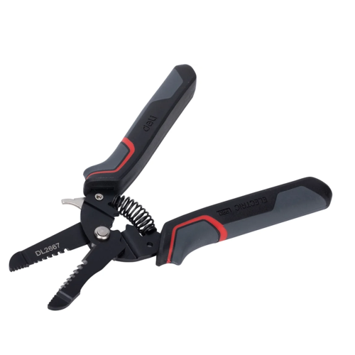 Инструмент для снятия изоляции Deli RS EDL2667, 180 мм, 0.6 - 2.6 мм фото 13