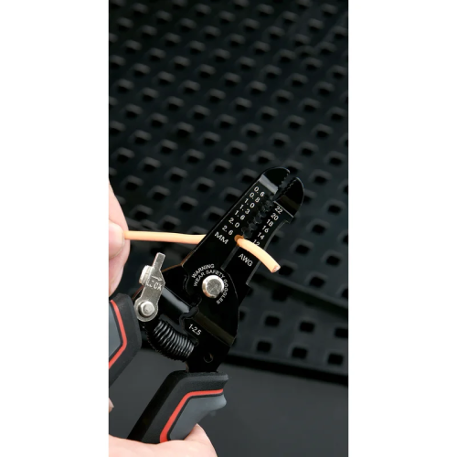 Инструмент для снятия изоляции Deli RS EDL2667, 180 мм, 0.6 - 2.6 мм фото 7