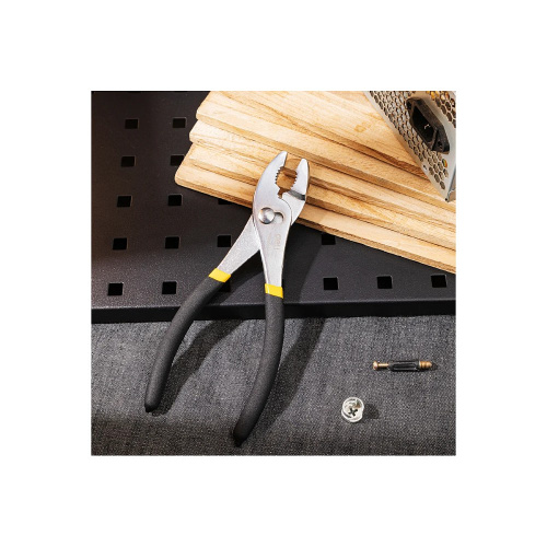 Переставные пассатижи Deli YS EDL25508, 200 мм., желтый, черный фото 3