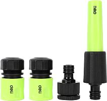 Набор соединителей-коннекторов Deli GS EDL8798 1/2", 4 шт.