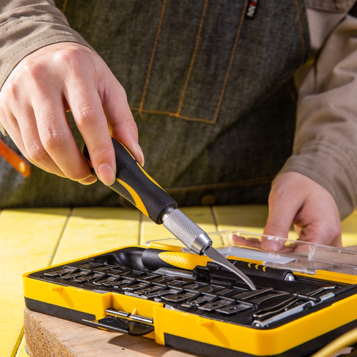 Набор многофункциональных ножей Deli YS DL-DP1, сменные насадки 16 шт. фото 3