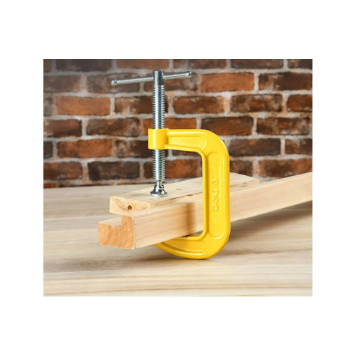 Струбцина G-образная Deli YS EDL-G203, 75 мм фото 4