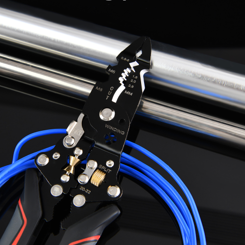 Многофункциональный инструмент для снятия изоляции Deli RS EDL383014, 200 мм фото 2