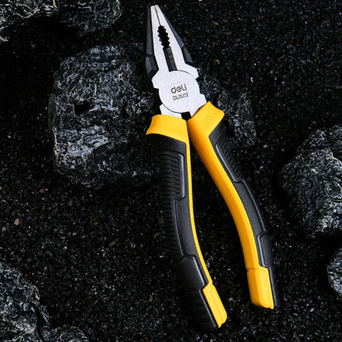 Плоскогубцы Deli YS EDL0002, 180 мм, 2-х компонентные рукоятки фото 5 Плоскогубцы Deli YS EDL0002, 180 мм, 2-х компонентные рукоятки фото 5