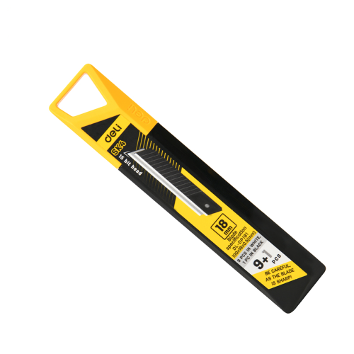 Лезвия сменные Deli YS EDL-DP181, 18 мм, 10 шт.