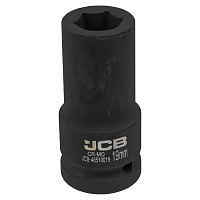 Головка ударная шестигранная глубокая JCB-46510019 3/4", 19 мм