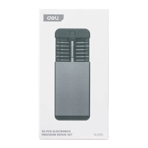 Отвертка Deli YS EDL3525, с набором прецизионных бит, 25 шт фото 3