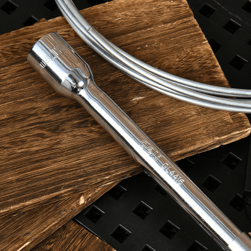 Ключ балонный крестообразный Deli YS EDL4416 17/19/21/22 мм, хромированный фото 3