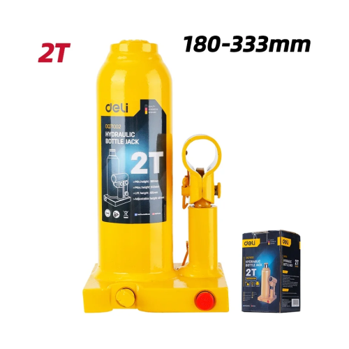 Домкрат бутылочный Deli YS EDQ71002, 2 т фото 2