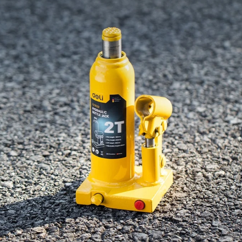 Домкрат бутылочный Deli YS EDQ71002, 2 т фото 7