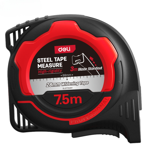Рулетка Deli RS EDL377528Y 7,5 м/28 мм
