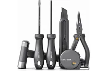 Набор ручного инструмента Deli HS EHT0006 6 предметов, Soft Touch, черный