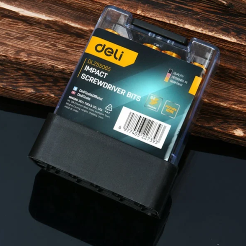 Бита Deli YS EDL255065, с ограничителем, 10 шт., PH2 x 65 мм, для ГКЛ фото 9