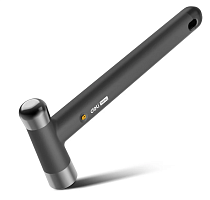 Молоток Deli HS EHT7008 0.25 кг, Soft Touch, черный