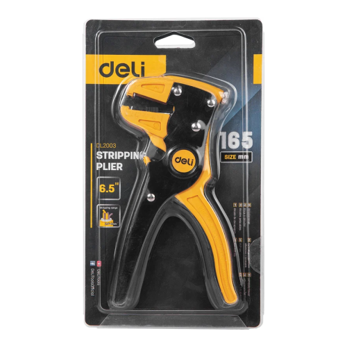 Инструмент для снятия изоляции Deli YS EDL2003, 165 мм, 0.5-6 мм фото 10