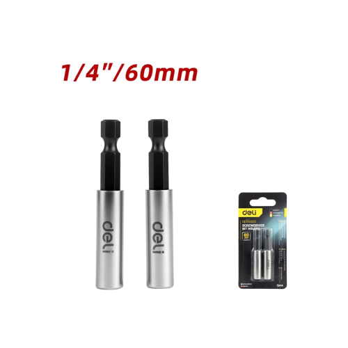 Держатель бит (насадок) Deli YS EDL106002, магнитный, 60 мм, 1/4" фото 2