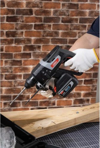 Перфоратор Deli RS EDE-DC20-2D4, кейс фото 10