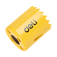 Коронка биметаллическая Deli YS EDH-SKK046-E1, 46 х 38 мм, М14