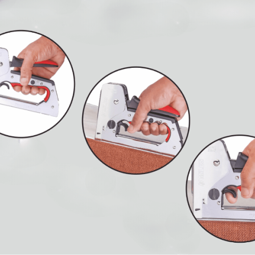 Степлер скобозабивной Miles "TS-5570T/T" TRIGGERSHOT, регулировка силы удара фото 13