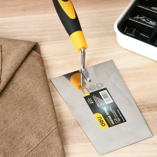 Кельма Deli YS EDL509332, 95 x 125 x 180 мм, 2-х компонентная рукоятка фото 4