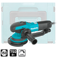 Эксцентриковая шлифмашина MAKITA BO6050J, 750 Вт, 150 мм