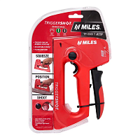 Степлер скобозабивной Miles "TP-5561T/T" TRIGGERSHOT, регулировка силы удара