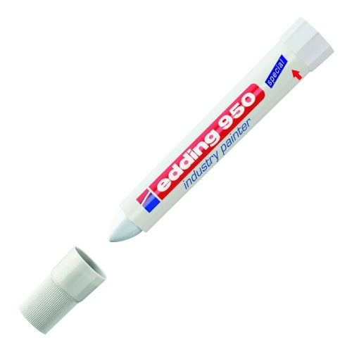 Маркер перманентный Edding "950", белый Маркер перманентный Edding "950", белый