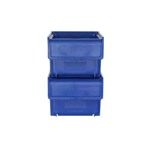 Ящик пластиковый "Практик", 170x105x80 мм, синий фото 4