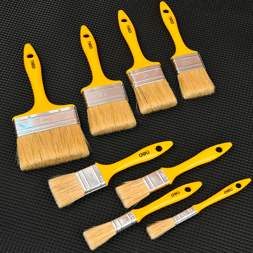 Кисть малярная Deli YS EDL509136, плоская, 2.4"-60 мм, смешанная щетина фото 4