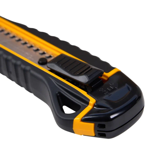 Нож строительный Miles "FA1806G/Y", 18 мм, усиленный фото 7