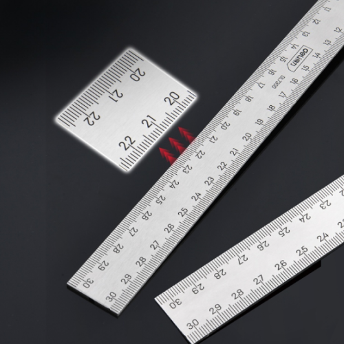 Строительная линейка Deli YS DL7300, с угольником и уровнем, 300 мм фото 4