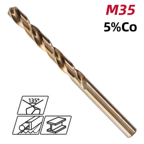 Сверло по металлу Deli RS EDH-MHZ090-E2, 9.0 мм, DIN 338, HSCo 5% фото 2