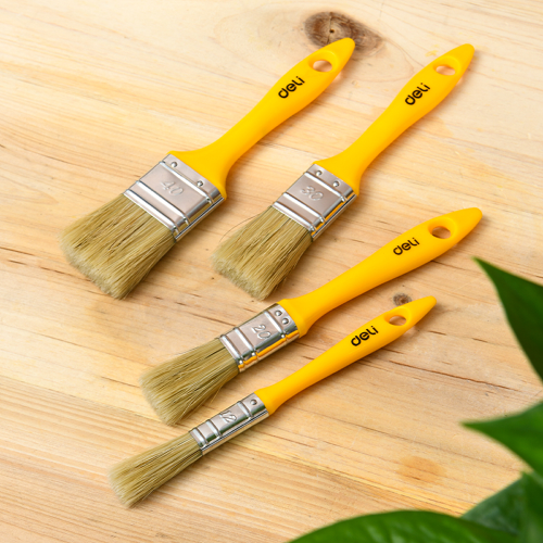 Кисть малярная Deli YS EDL509136, плоская, 2.4"-60 мм, смешанная щетина фото 3