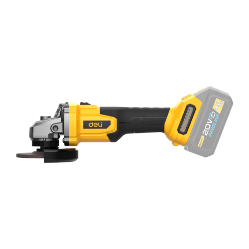 Шлифмашина угловая Deli YS EDC602Z, ,без аккумуляторов и ЗУ, 125 мм, 20 В фото 3