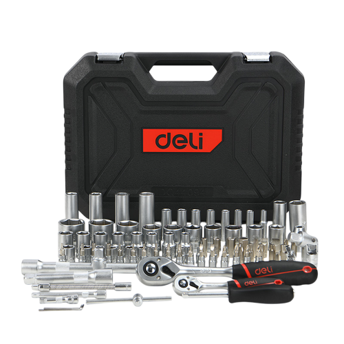 Набор инструмента 1/4", 1/2" Deli RS EDQ44094, 94 предмета фото 2