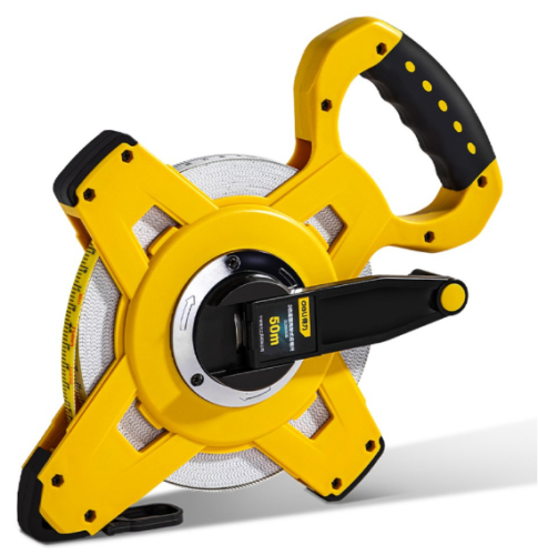 Мерная лента Deli YS DL98050B 50 м/12,5 мм, открытый корпус