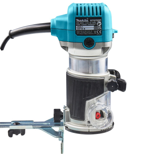 Фрезер кромочный MAKITA RT0702CX2, 710 Вт, цанга 8 мм фото 7 Фрезер кромочный MAKITA RT0702CX2, 710 Вт, цанга 8 мм фото 7