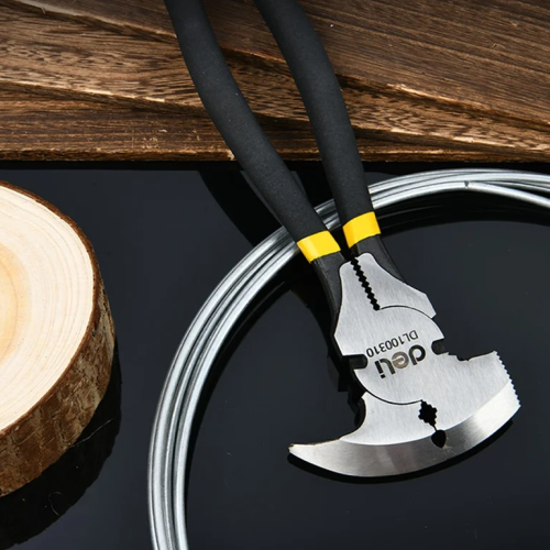 Плоскогубцы Deli YS EDL100310, для проволочных заграждений, 250 мм, 5-в-1 фото 4 Плоскогубцы Deli YS EDL100310, для проволочных заграждений, 250 мм, 5-в-1 фото 4