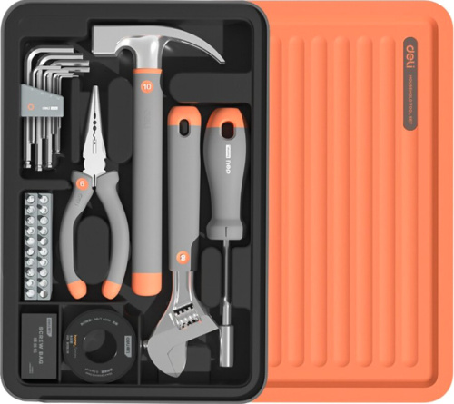 Набор ручного инструмента Deli HS H1001-E 8 предметов, бокс