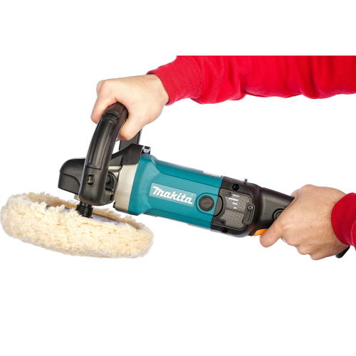 Полировальная машина MAKITA 9237CB, 1200 Вт, 180 мм фото 3 Полировальная машина MAKITA 9237CB, 1200 Вт, 180 мм фото 3