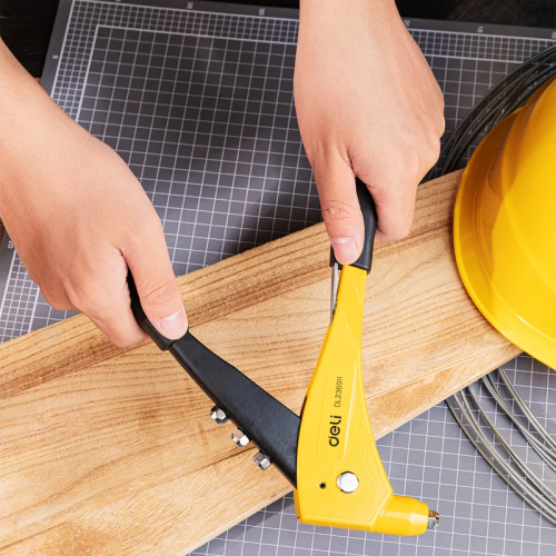 Заклепочник одноручный Deli YS EDL236911, 270 см, 2.4-4.8 мм фото 6