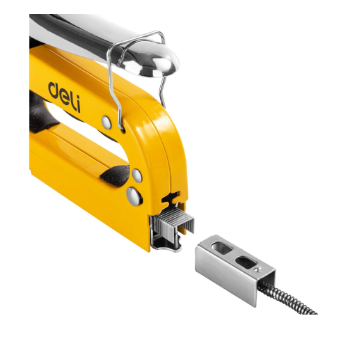 Набор механический степлер и скоборасшиватель Deli YS EDL238105, 3-в-1+ комплект скоб, кейс фото 19