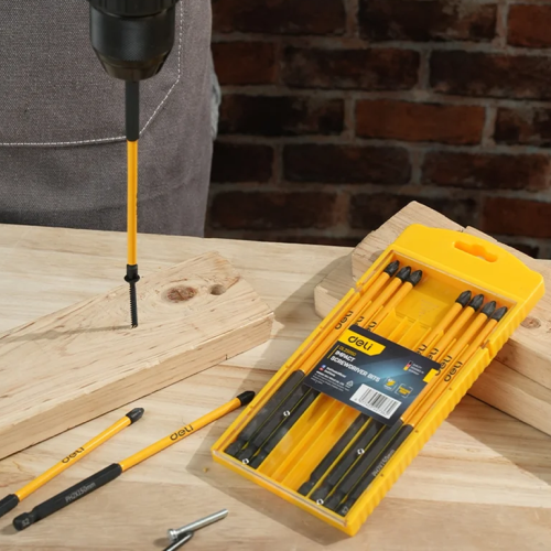 Бита Deli YS EDL251150, ударная, 10 шт., PH2 x 150 мм фото 7